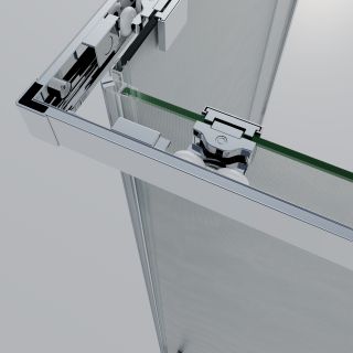 Душевой уголок Vincea Rapid-N VSS-3RN1111E10MT, (1000-1100)x(1000-1100), хром, стекло текстурное