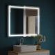 Зеркало с подсветкой Corozo Барго 80см белый SD-00001117