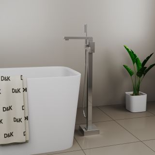 Напольный смеситель для ванны DQ Bayern.Liszt DA1516001 хром