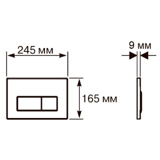 Комплект унитаза с инсталляцией Aquatek SET AQUATEK ПОЛАРИС-027 4в1 с сиденьем Микролифт и клавишей смыва белой