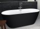 Акриловая ванна Riho Inspire Velvet B091001220 160х75см чёрный матовый/белый матовый