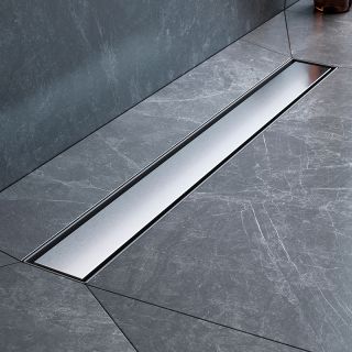 Душевой лоток AM.PM MasterFlow 60 W01SC-U11-060-04SB с решеткой Хром матовый / под плитку Tile