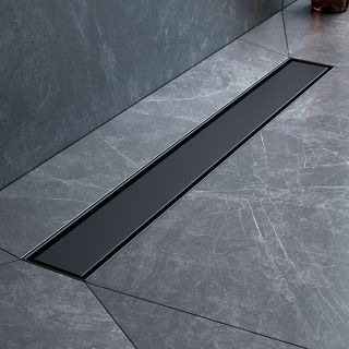 Душевой лоток AM.PM MasterFlow 60 W01SC-U11-060-04BM с Черной матовой решеткой / под плитку Tile