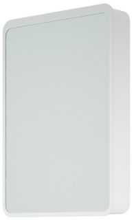 Зеркало-шкаф с подсветкой Corozo Рино 60см белый SD-00000964