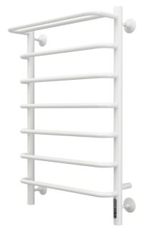 Электрический полотенцесушитель Larusso Стандарт П7 50x80см с полкой белый матовый 4670078536594