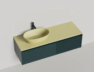 Подвесная тумба Salini Domino 27D214 140см шпон