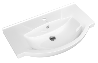 Мебельная раковина Kirovit Элеганс 4620008197371 75см белый