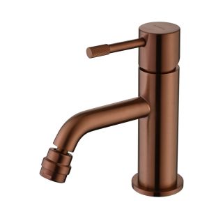 Смеситель для биде Boheme Uno 466-BRB брашированная бронза