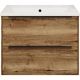 Тумба под раковину La Fenice Tesoro FNC-01-TES-DGT-80-2 Б Дуб галифакс табак 80 см