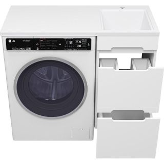 Напольная тумба под раковину Misty Байкал 100 R УТ000014749 39 см белый