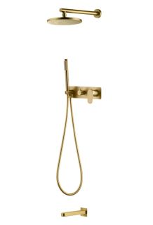 Душевой комплект Boheme Spectre 454-2-BR бронза