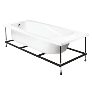 Veedi Ванна акриловая Una 180х80 с каркасом