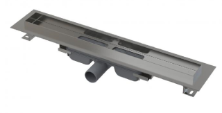 Душевой лоток AlcaPlast Professional Low для цельной решетки 55см хром APZ106-550