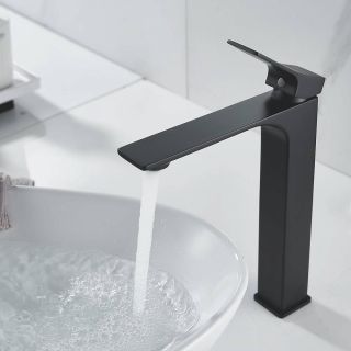 Смеситель для раковины Shevanik S6111H чёрный