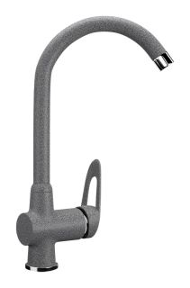 Смеситель для кухни Ulgran Classic U-006-309 тёмно-серый