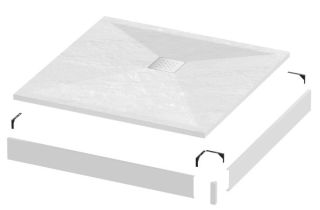 Душевой поддон Grossman Strong GR-S1100100Q 100x100см белый