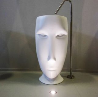 Раковина напольная Kerasan Artwork Moloco 474001 45см белый