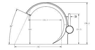 Смеситель для раковины Black&White Gravity 7106GM оружейная сталь