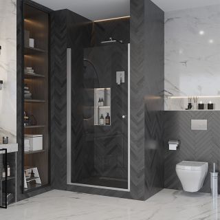 Душевая дверь Ambassador Elysium 111011109CX 80см хром/прозрачное