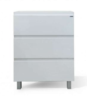 Напольная тумба под раковину Эстет Bali New ФР-00009962 65см три ящика белый