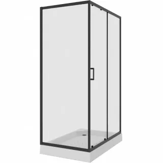 Душевой уголок Niagara Nova NG-6812-08 BLACK 120х80