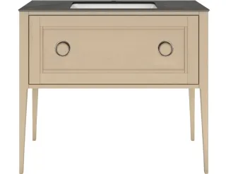 Тумба под раковину Kerama Marazzi Plaza Classic Neo PL.CN.100.1+1\CAP.M 100 см капучино матовый