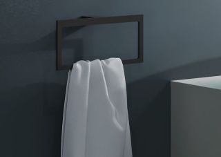 Полотенцедержатель Kludi Vela C 3197839 чёрный матовый