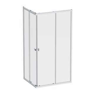 Душевой уголок AM.PM Sunny W87G-403-10080-MT профиль серебристый 100х80 см