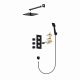 Душевая система Timo Tetra-thermo SX-0179/03SM с термостатом черный
