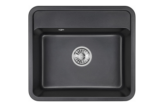 Мойка кухонная Granula Standart 5601, ЧЁРНЫЙ