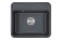 Мойка кухонная Granula Standart 5601, ГРАФИТ