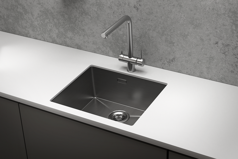Мойка кухонная Granula 5445U, СТАЛЬ САТИН