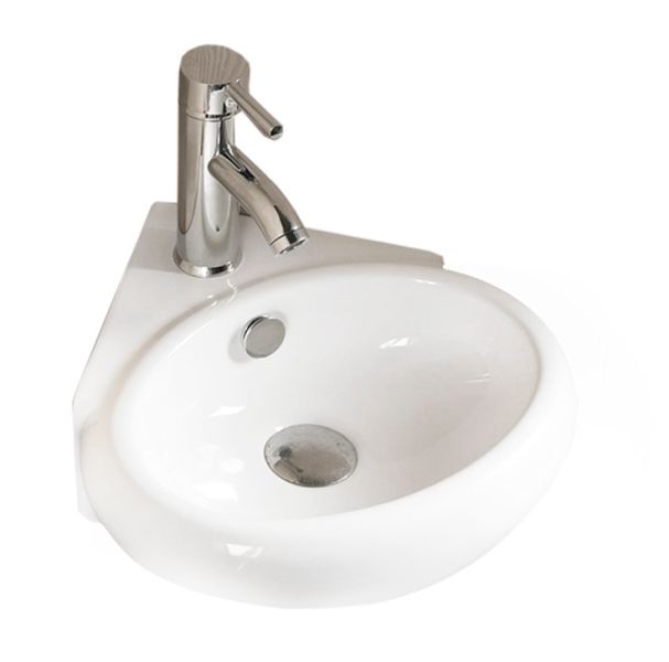 Подвесная раковина Melana E604-805 39см белый