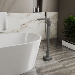 Напольный смеситель для ванны DQ Bayern.Liszt DA1516006 графит