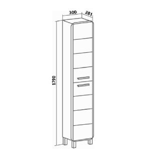Пенал Runo универсальный  Эрика 30 (УТ000003637)