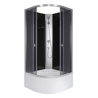 Душевая кабина Niagara Eco E100/40/TN/BK Без крыши