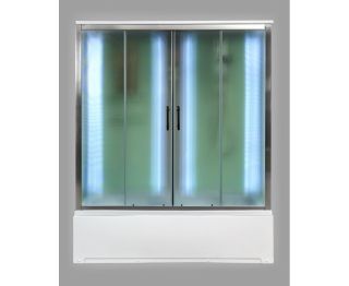 Душевая кабина Deto ЕМ4517 170Х85 (с LED подсветкой)