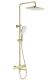 Душевая стойка Splenka S224.26.03 с термостатом золотой сатин