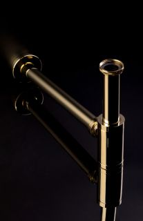 Сифон для раковины Boheme золото 608-2