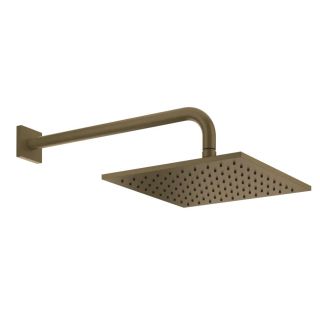 Верхний душ Gessi Rilievo 59158.713 25 см античная латунь