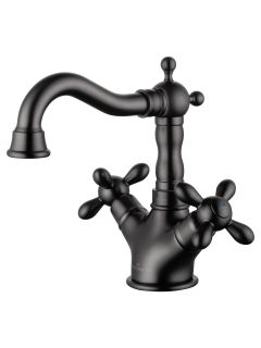 Смеситель для раковины Wonzon & Woghand Retro WW-88139020-BGM тёмный графит