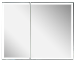 Зеркало-шкаф с подсветкой Continent Allure МВК044 с датчиком движения 100см белый