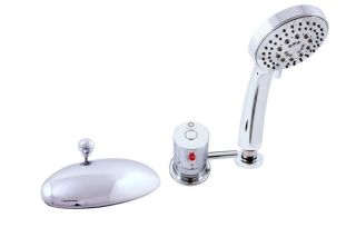 Смеситель на борт ванны Rav Slezak Dunaj DT270.5S хром