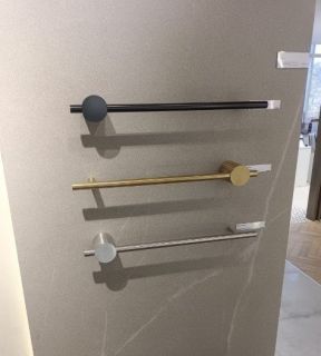 Электрический полотенцесушитель Broner Bruno NF  BR.007.080.0000.S 80 см без кнопки сатин