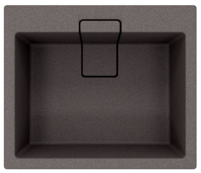 Кухонная мойка Florentina Ривьера 600 чёрный