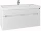 Тумба под раковину СанТа Лондон 224008л 100см белый