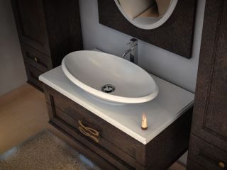 Накладная раковина Florentina Диана 70см жасмин