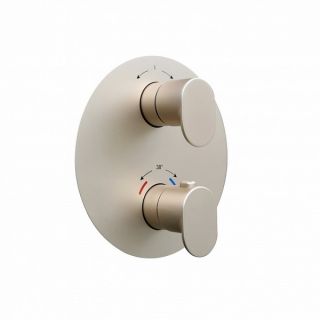 Встраиваемый смеситель для душа Kerama Marazzi Ole 67638EKM.M0.071 с термостатом золото атласное