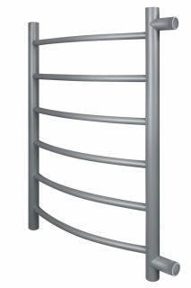 Полотенцесушитель водяной Indigo Arc LASW70-40MG-б/п-60 70x40 см серый матовый