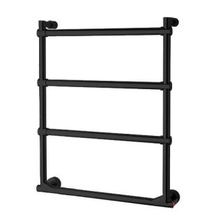 Полотенцесушитель электрический Margaroli Sole 512/4/530 Switch Black matt DB 53x64 см чёрный матовый